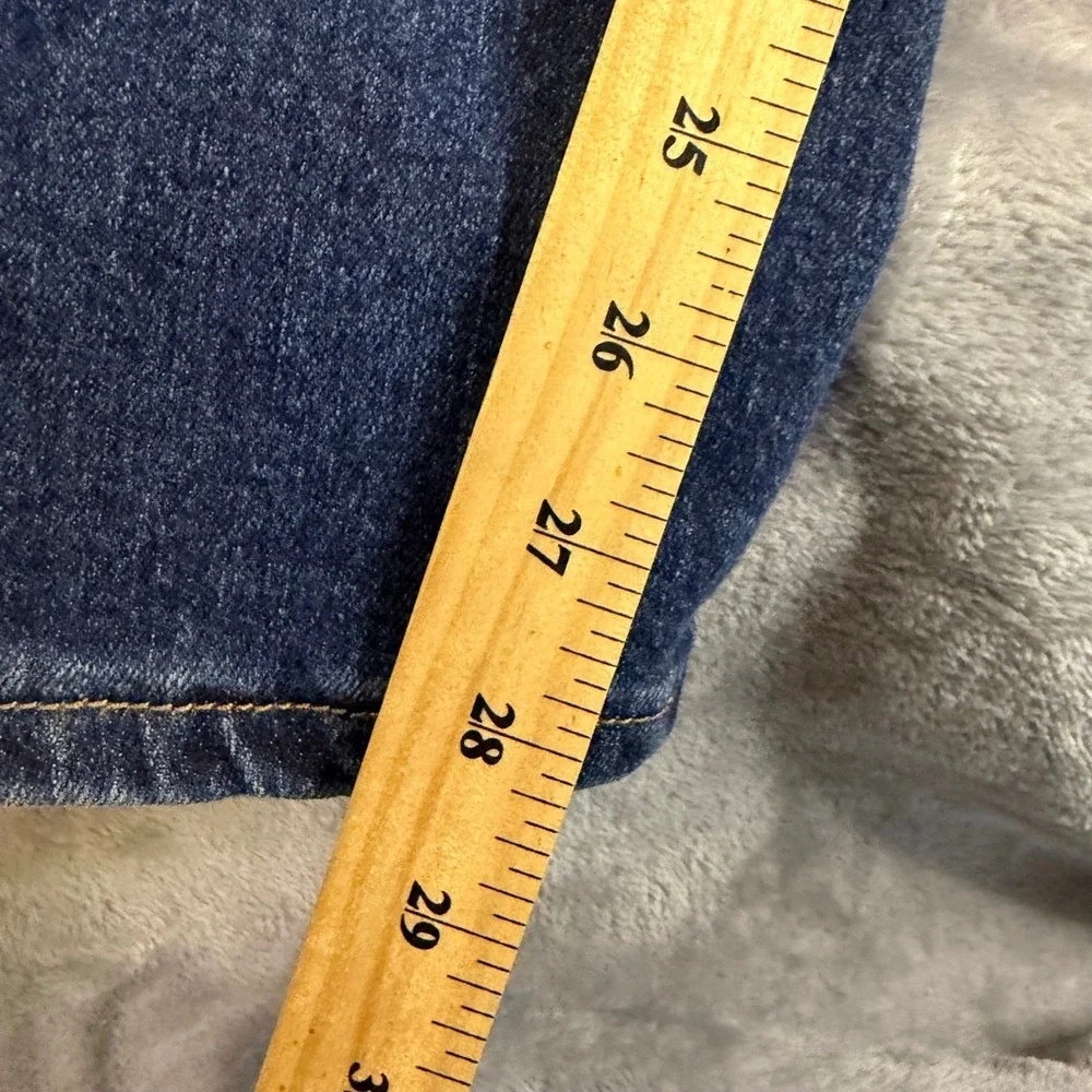 Wrangler Relaxed Fit Jeans Mens 46x30 Blue Medium Wash Stretch Denim 97FXWXD